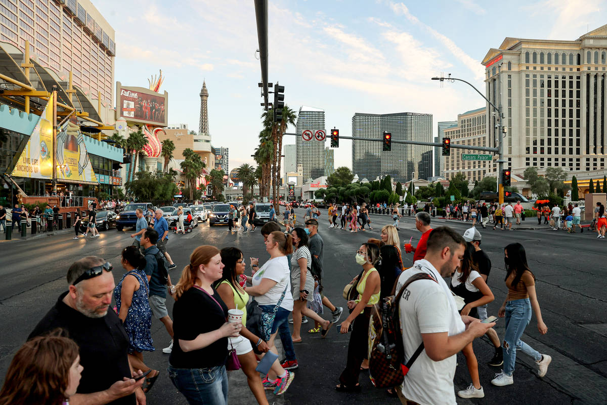 Memorial Day weekend crowds in Las Vegas seem smaller this year