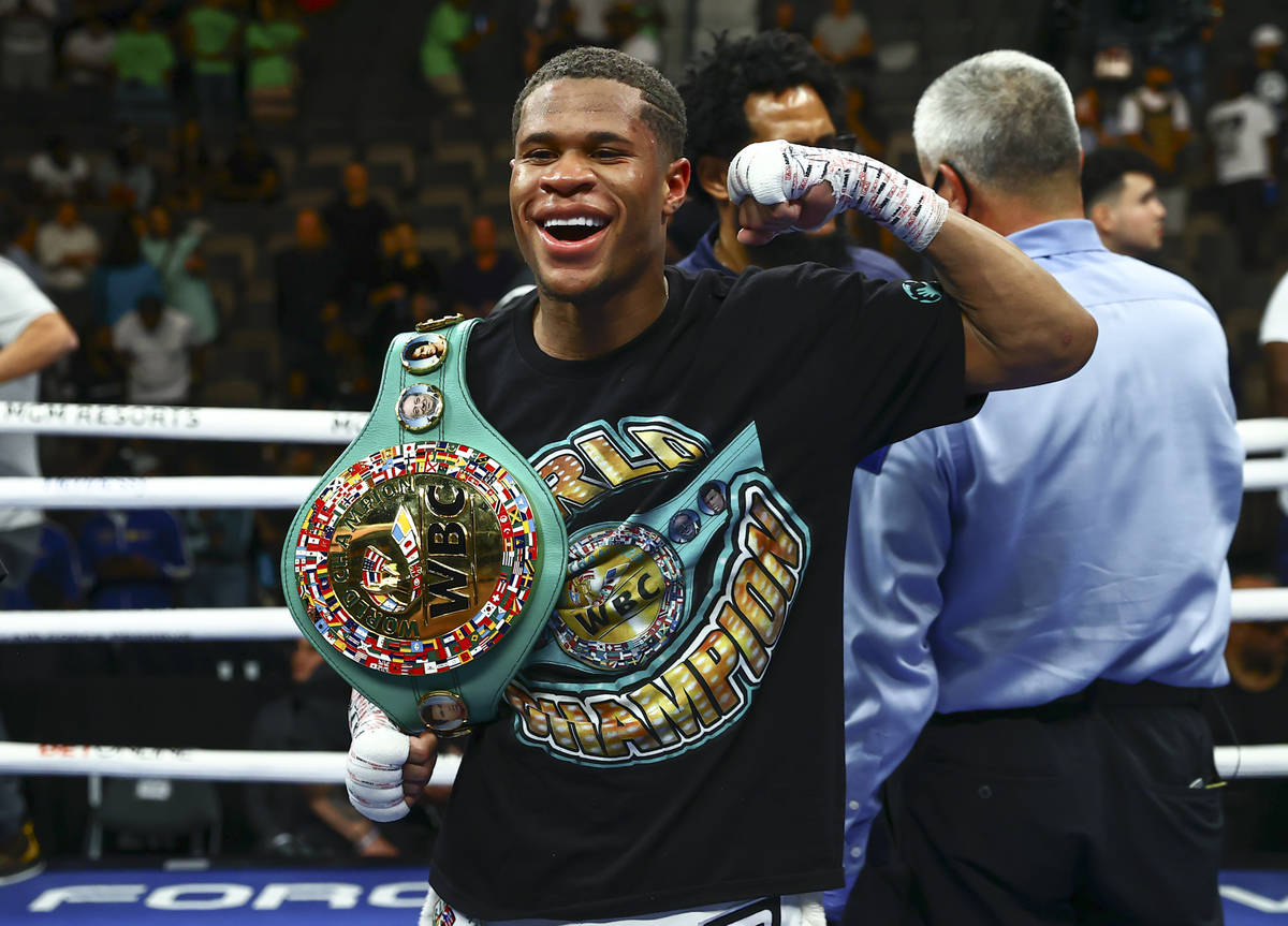 Devin Haney Defends Title With Win Over Jorge Linares Las Vegas Review Journal