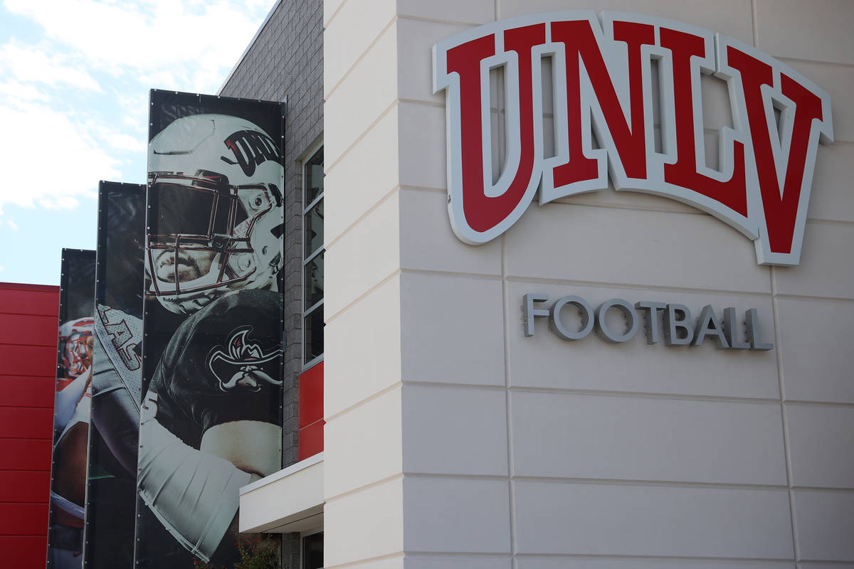 Fertitta Football Complex in Las Vegas, Tuesday, Aug. 11, 2020. (Erik Verduzco / Las Vegas Revi ...