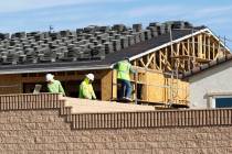 Construction is underway for a new housing community at Sky Canyon, on Friday, April, 9, 2021, ...