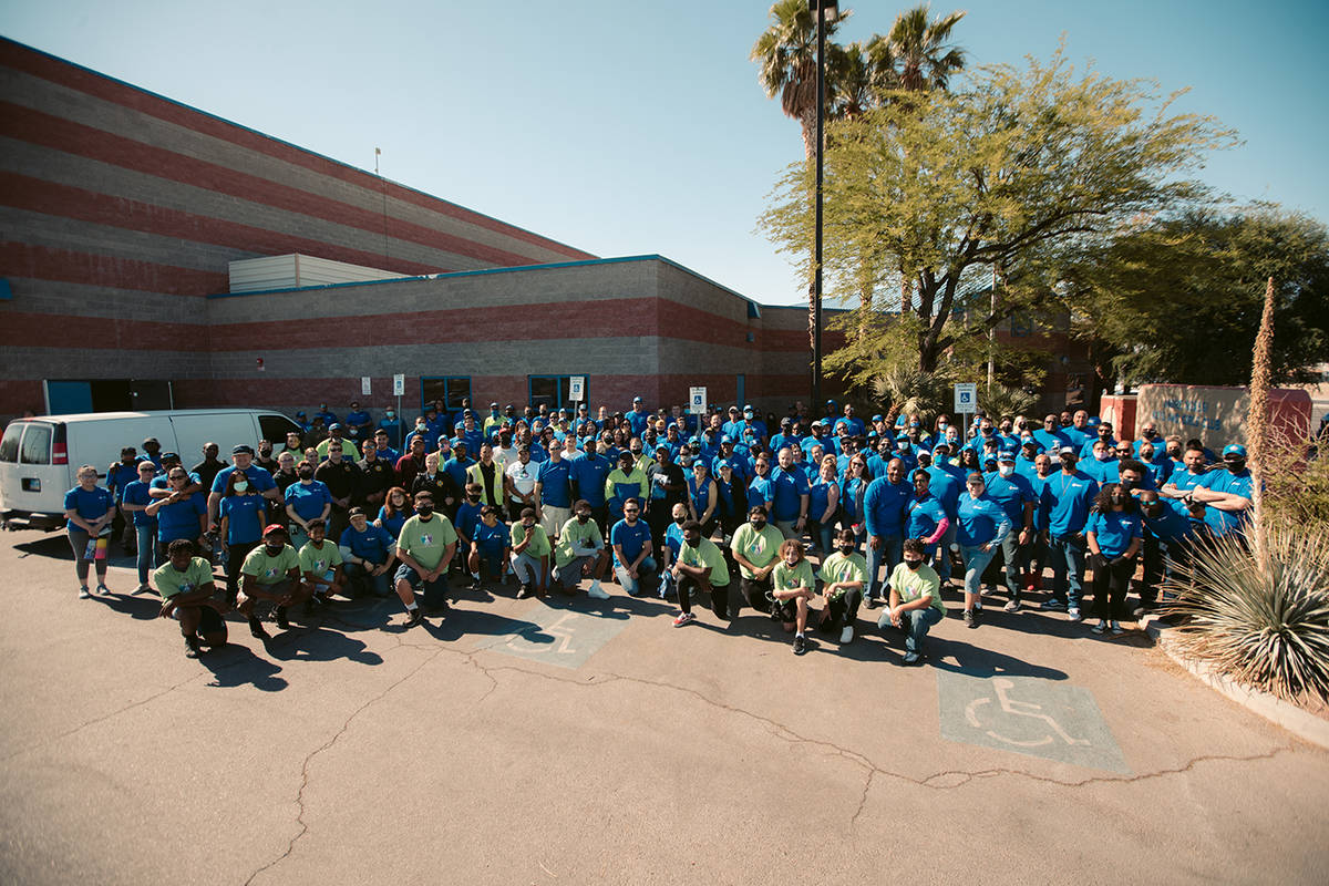 Rebuilding Together renovates Andre Agassi Boys and Girls Club