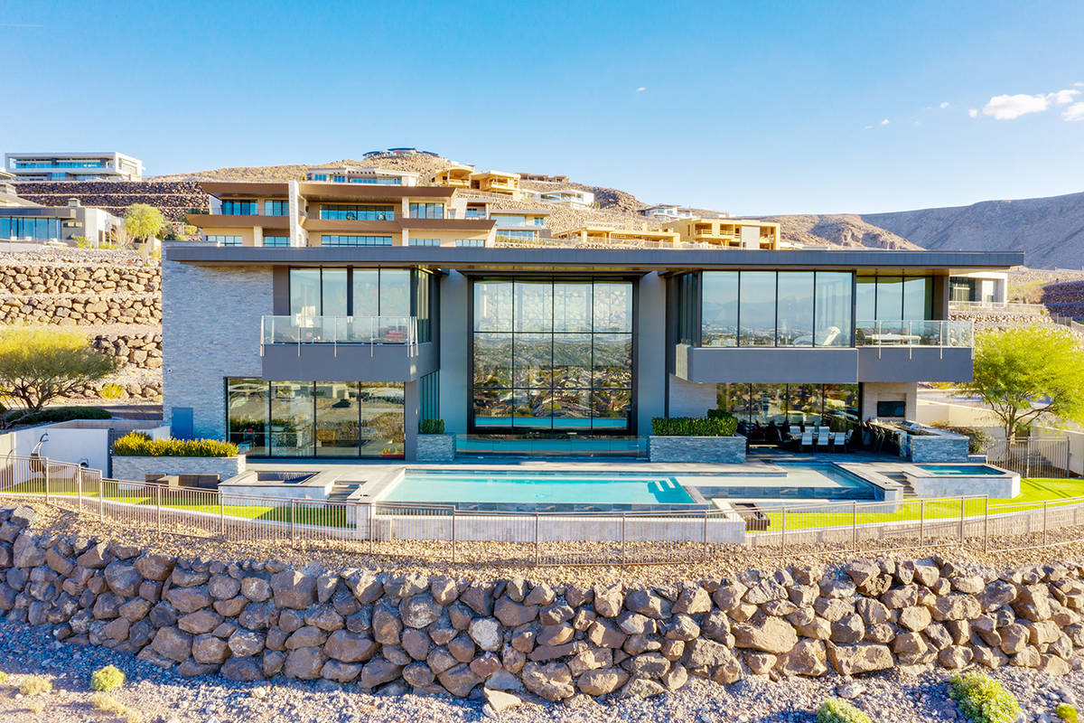 The Ascaya home that Gene Simmons of KISS bought has more than 11,000 square feet of living spa ...