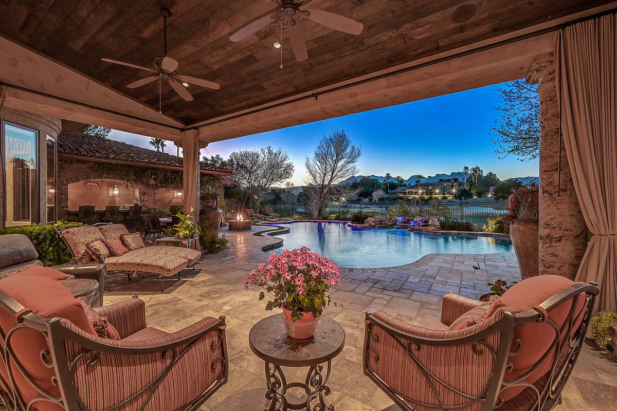 The Tournament Hills home has five bedrooms, seven baths and a four-car garage. (Darin Marques ...