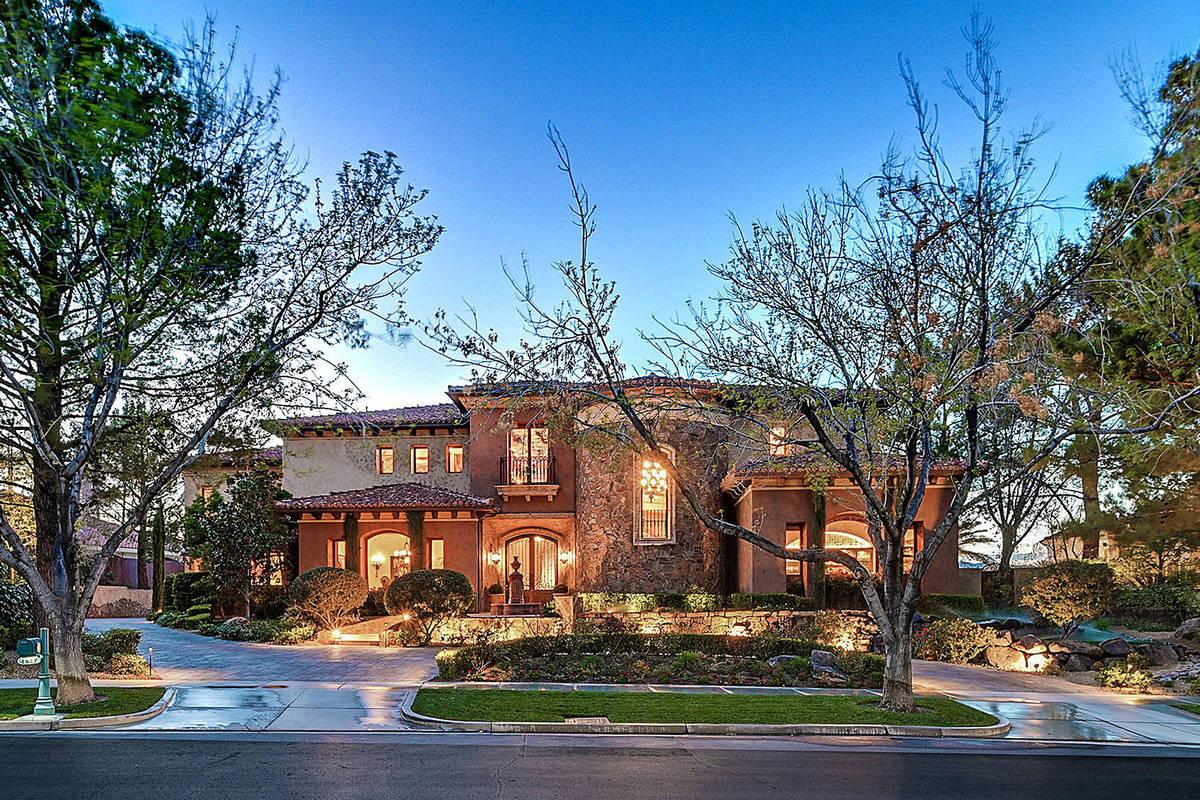 Gaming icon Michael Gaughan paid $8 million for this Tournament Hills home overlooking the 15th ...