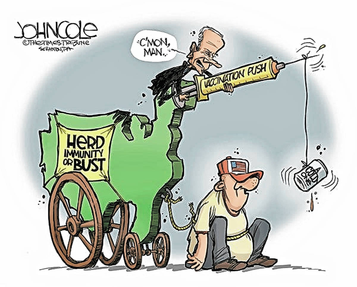 Inflation and the US economy CARTOONS Las Vegas ReviewJournal