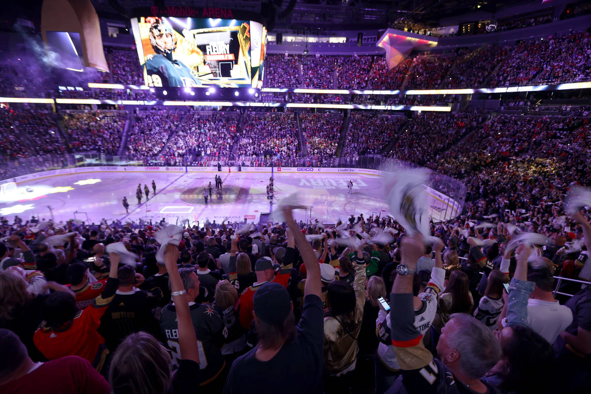 Knights approved to host 15% capacity crowds at T-Mobile Arena
