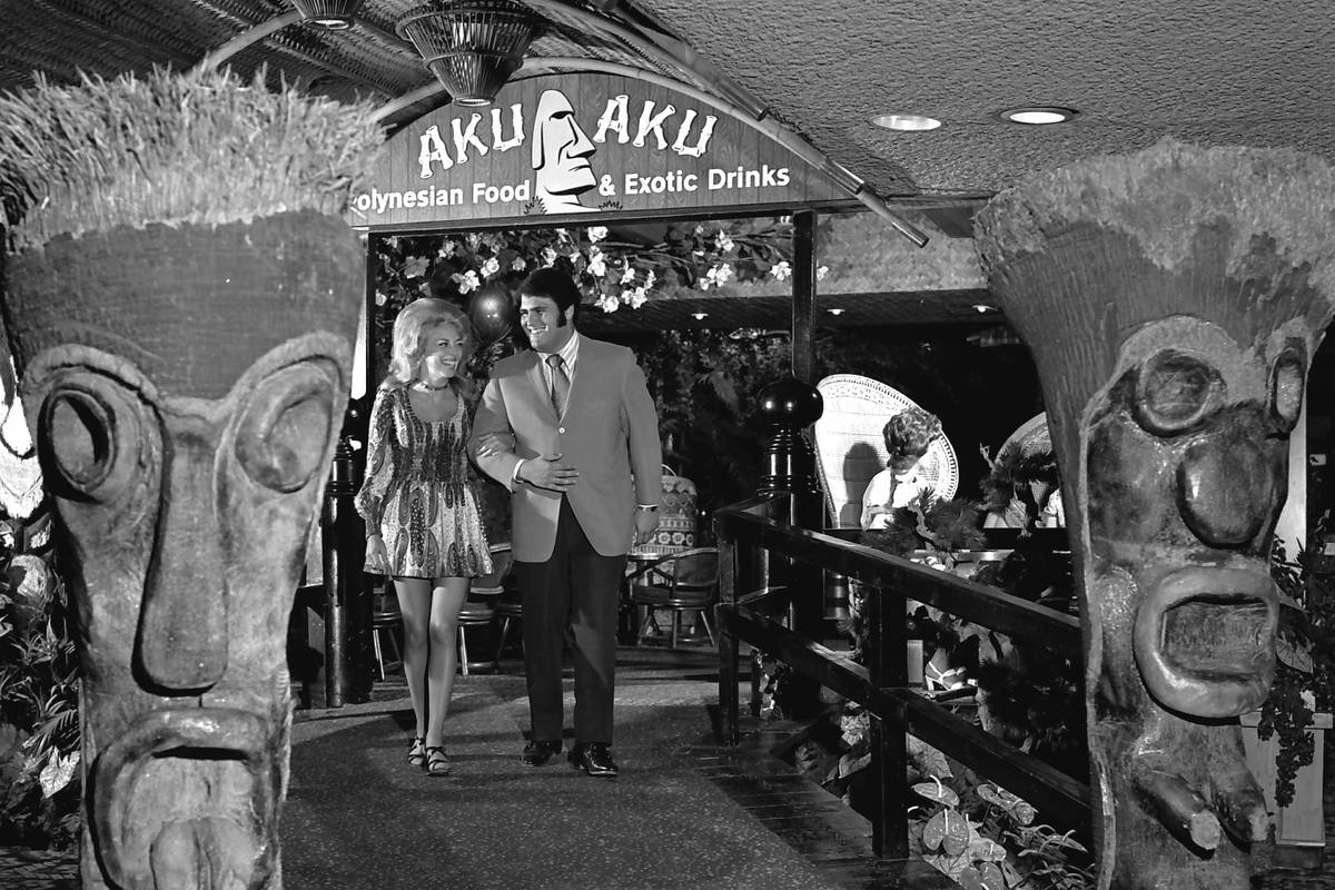 The Aku Aku at the Stardust in June 1971. (R-J files/Boyd Gaming)