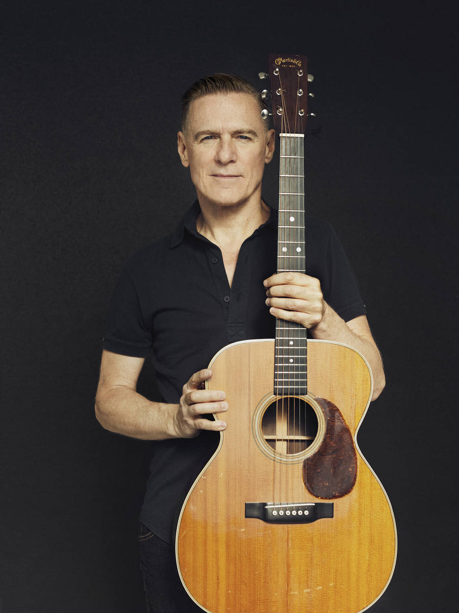 Canadian rocker and three-time Academy Award nominee Bryan Adams plays Encore Theater at Wynn L ...