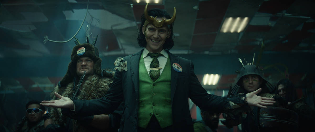 Tom Hiddleston stars in the Disney+ series "Loki." (Marvel Studios)