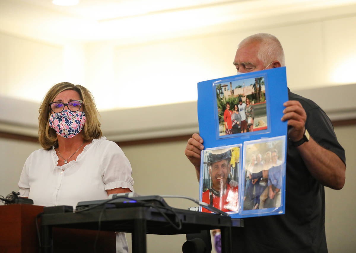 Annette Brown, sister of victim Michael Todd Murray, who was killed by Jordan Barson when he cr ...