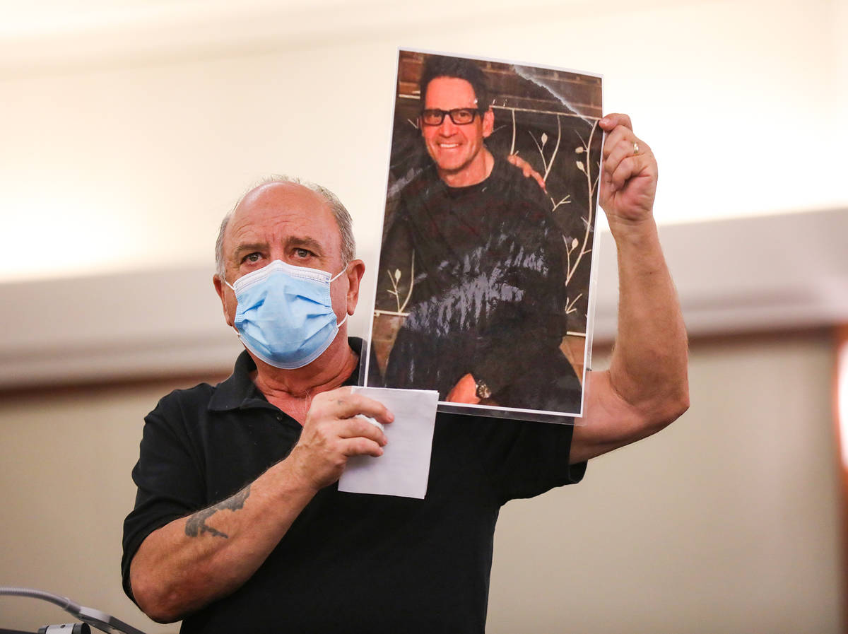Douglas Murray, brother of victim Michael Todd Murray, who was killed by Jordan Barson when he ...