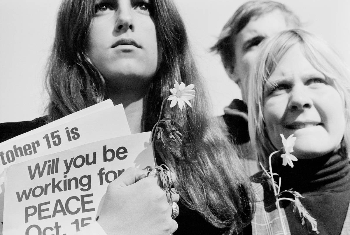 On Oct. 15, 1969, during one of the largest Moratorium Day demonstrations across the country, 1 ...