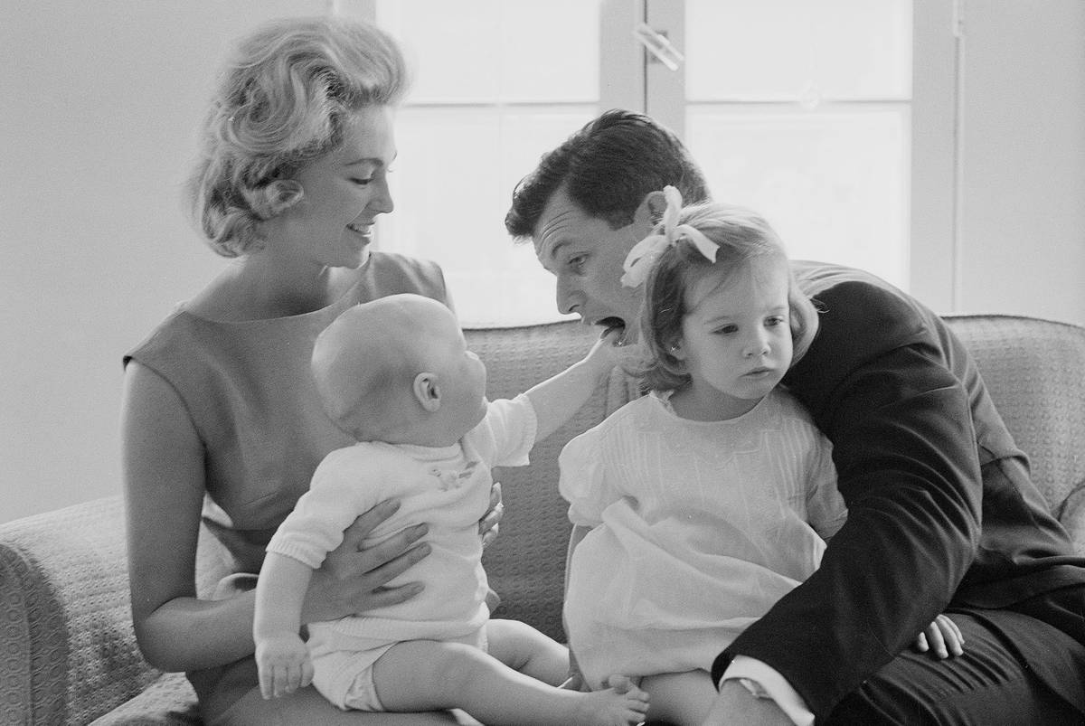 This photograph of Ted Kennedy — at home in Boston during the Senate campaign with his wife J ...