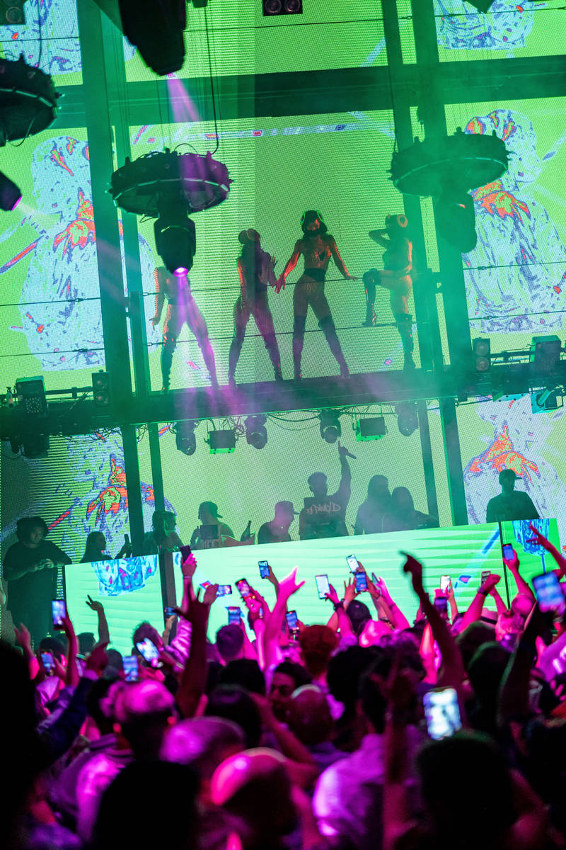 DJ Pauly D performs at Marquee Nightclub on Saturday, June 5, 2021. (Global Media Group)