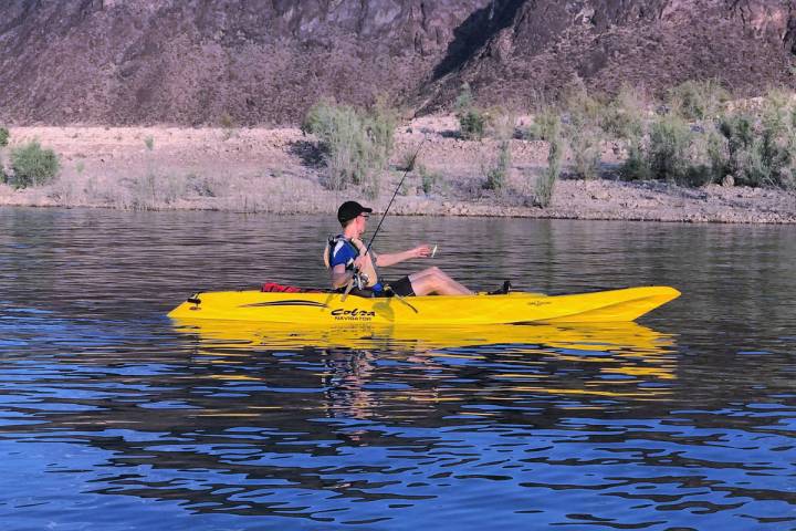 The white ring surrounding Lake Mead is a testament to the reality of the long-term drought tha ...