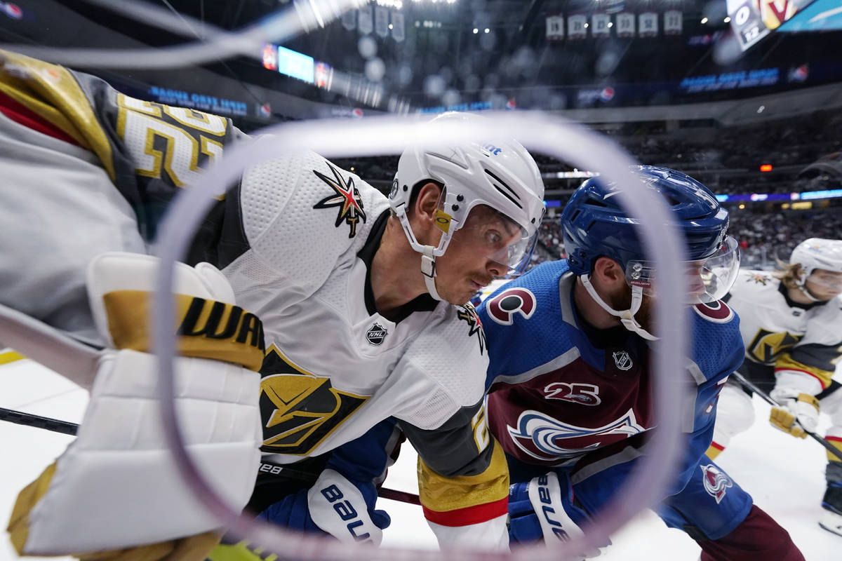 Golden Knights' Ryan Reaves faces possible suspension after punching  Avalanche's Ryan Graves