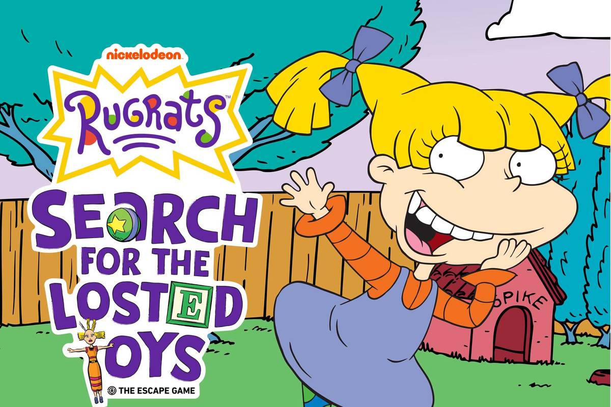 The "Rugrats"-themed escape room “Search for the Losted Toys” opens June 18 at The Forum Sh ...