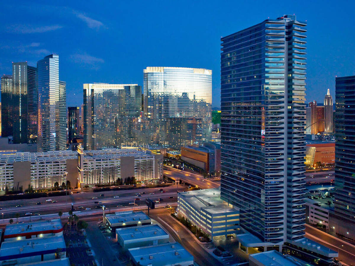 The Martin penthouse set a record for Las Vegas high-rise condo sales when it sold for $16.25 m ...