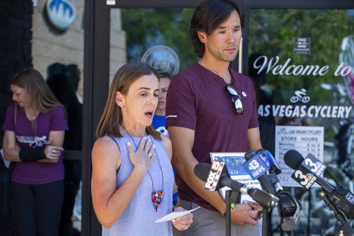 Families of dead bicyclists call for change Local Las Vegas Local