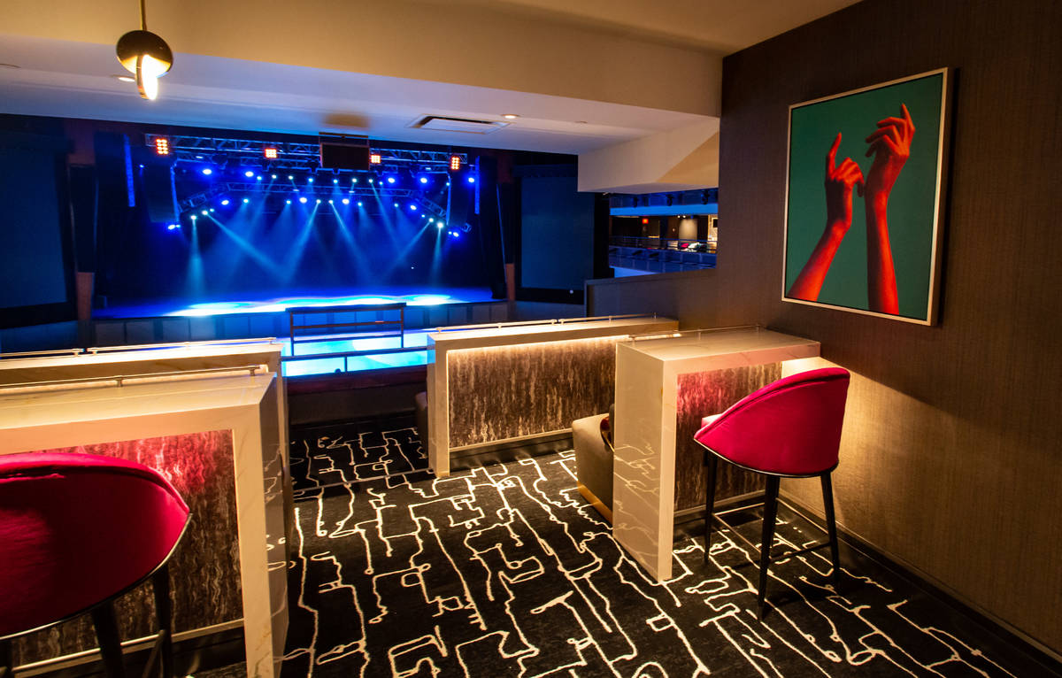 A look at a suite at The Theater at Virgin Hotels Las Vegas. (Andrew