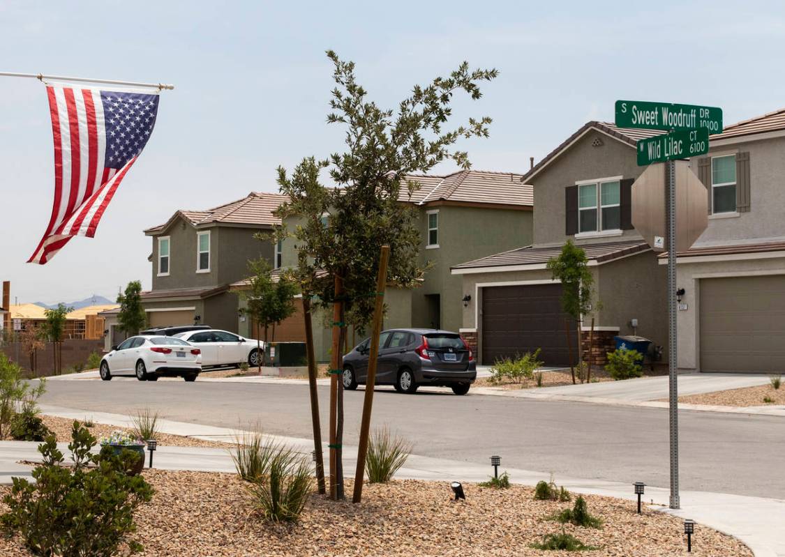 Rental houses owned by American Homes For Rent are shown at the Southwest corner of Pyle Avenue ...
