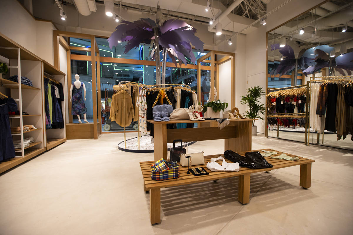 A view inside of the Fred Segal store at The District during a tour of Resorts World ahead of i ...