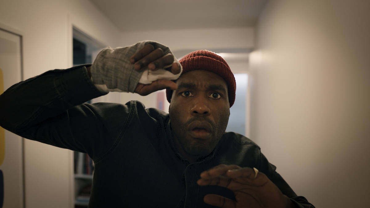 Yahya Abdul-Mateen II as Anthony McCoy in Candyman, directed by Nia DaCosta. (Universal Picture ...