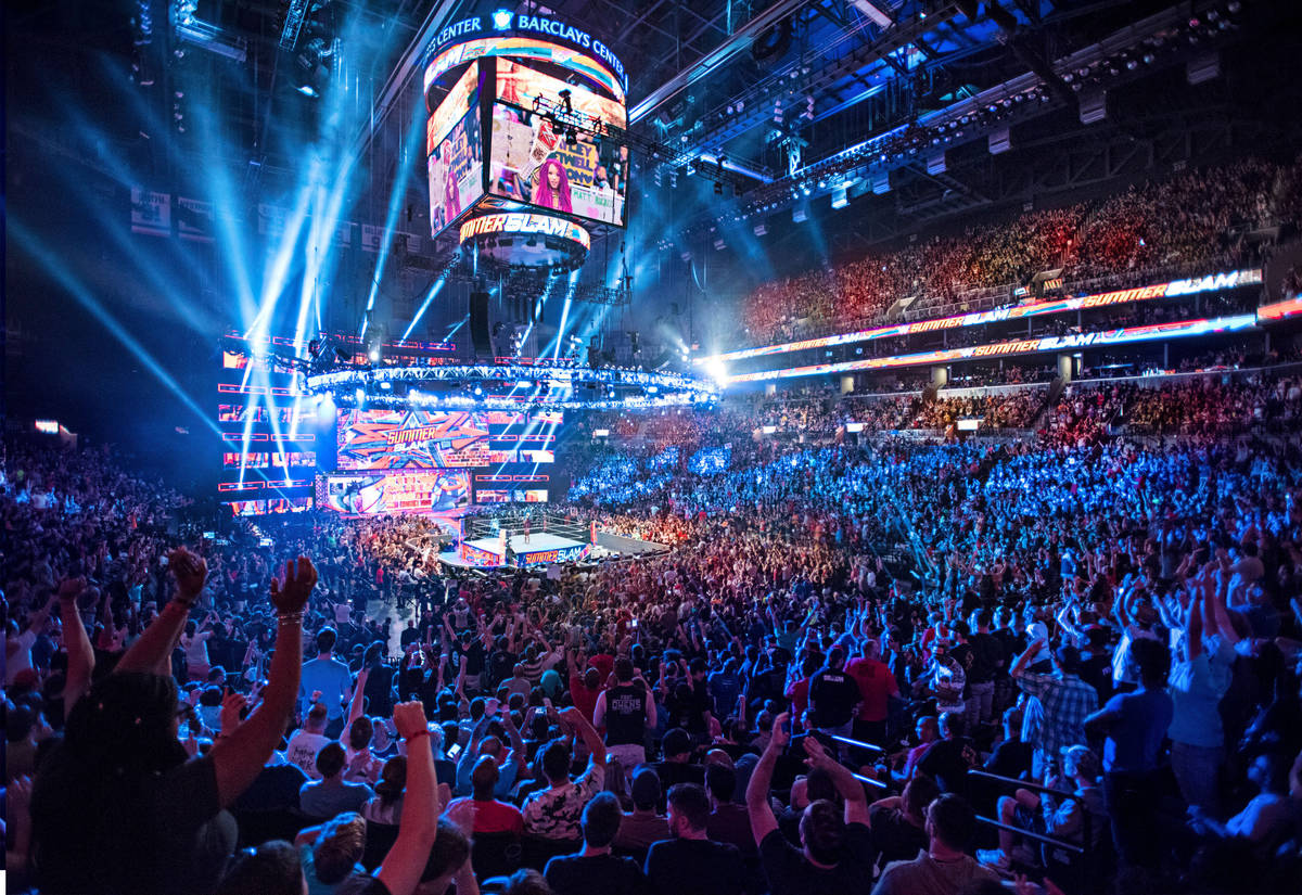 SummerSlam 2018 at Barclay's Center in Brooklyn, N.Y. This year's event will be at Allegiant St ...