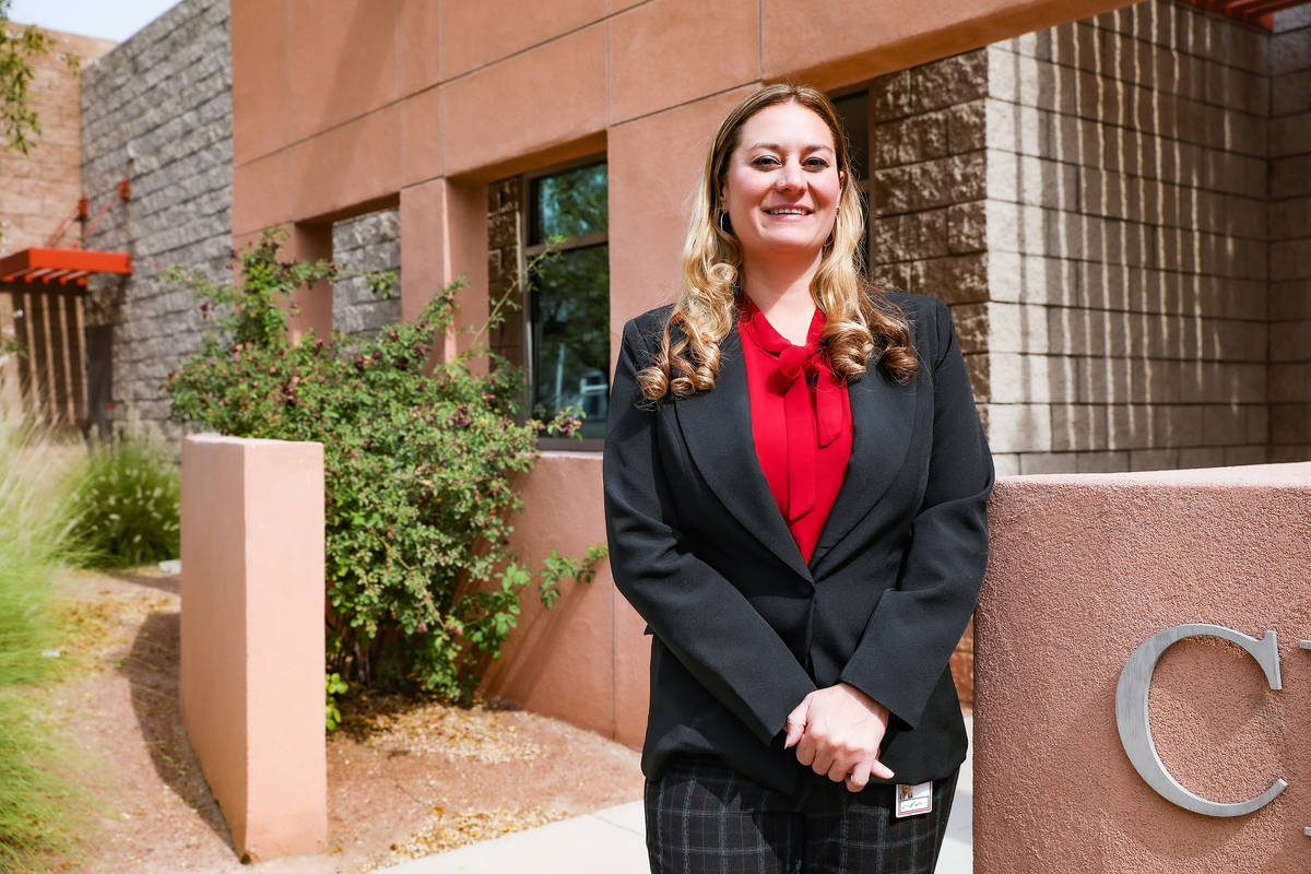 Clark County Coroner Melanie Rouse outside the Clark County Coroner Office Thursday, June 17, 2 ...