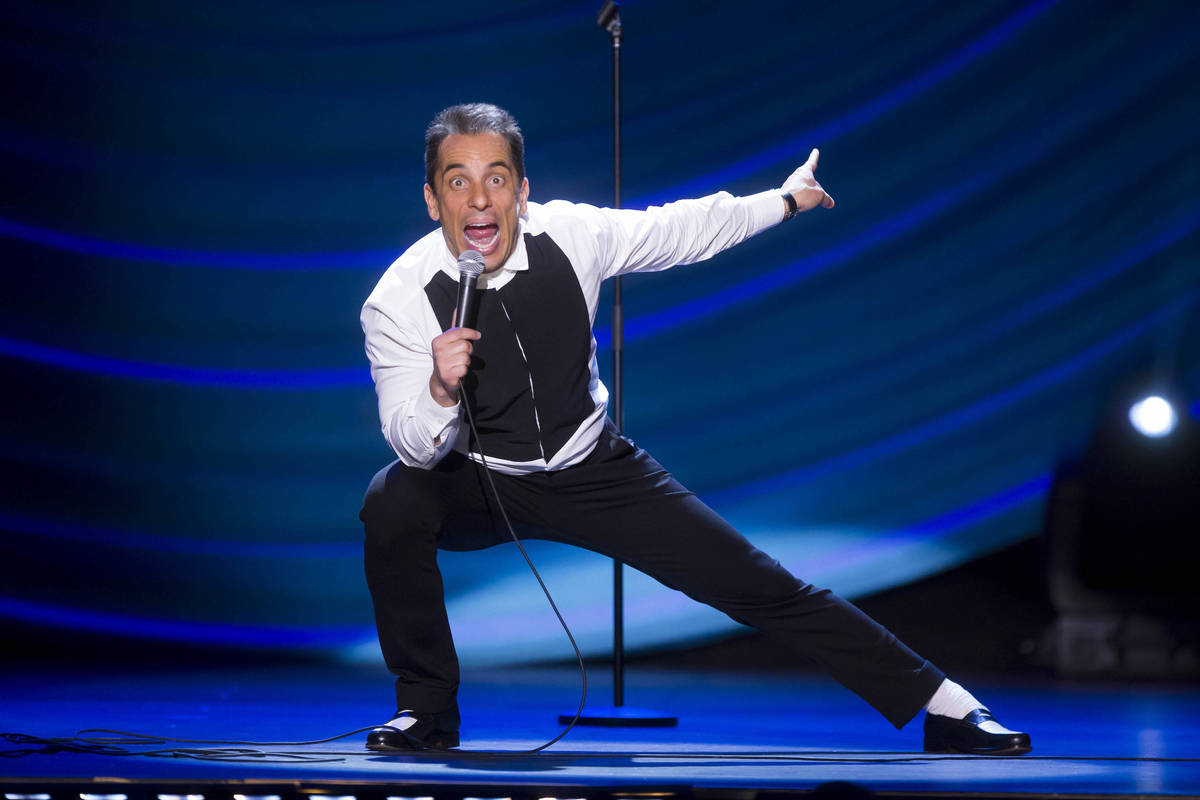 Sebastian Maniscalco is shown at the Beacon Theater in New York on May 6, 2016. (Todd Rosenberg ...
