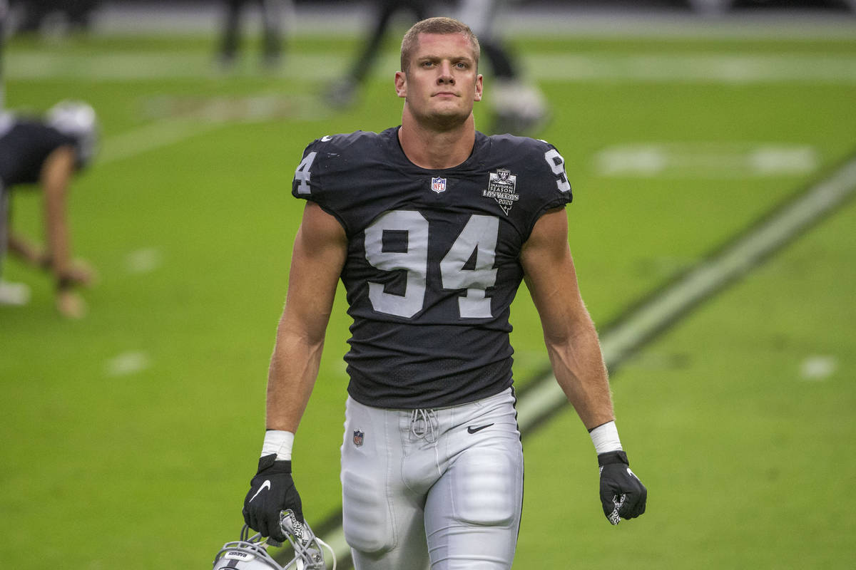 Raiders Carl Nassib First Active Nfl Player To Come Out As Gay Las Vegas Review Journal