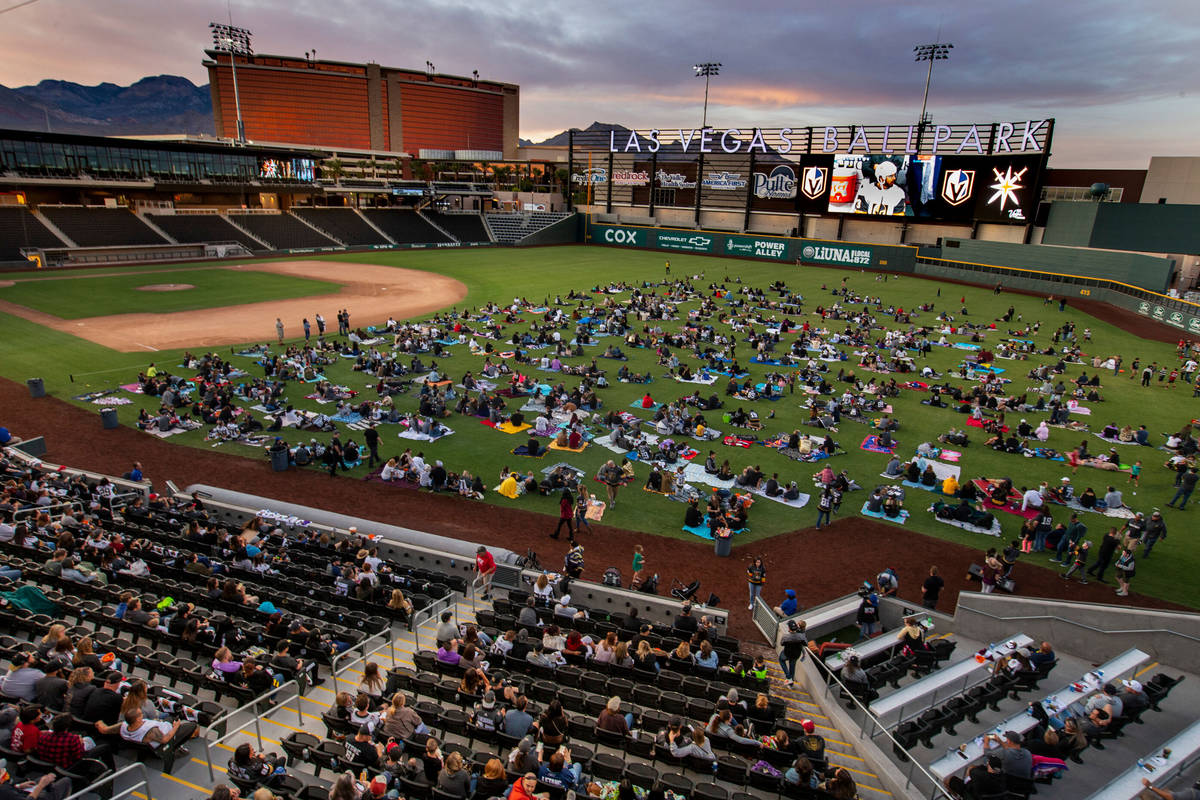 Golden Knights Canadiens Game 6 Watch Party At Las Vegas Ballpark Las Vegas Review Journal Las Vegas Baseball Tournament October 2022