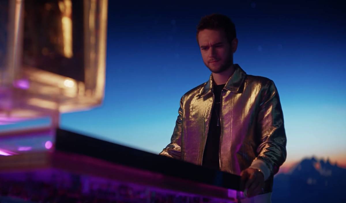 A screen grab of Zedd is shown in Resorts Worlds Las Vegas' new commercial, "Stay Fabulous," pr ...