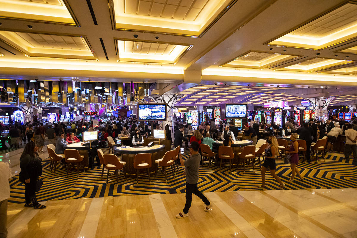 LAS VEGAS - JUNE 22 : The Interior Of Paris Hotel And Casino On