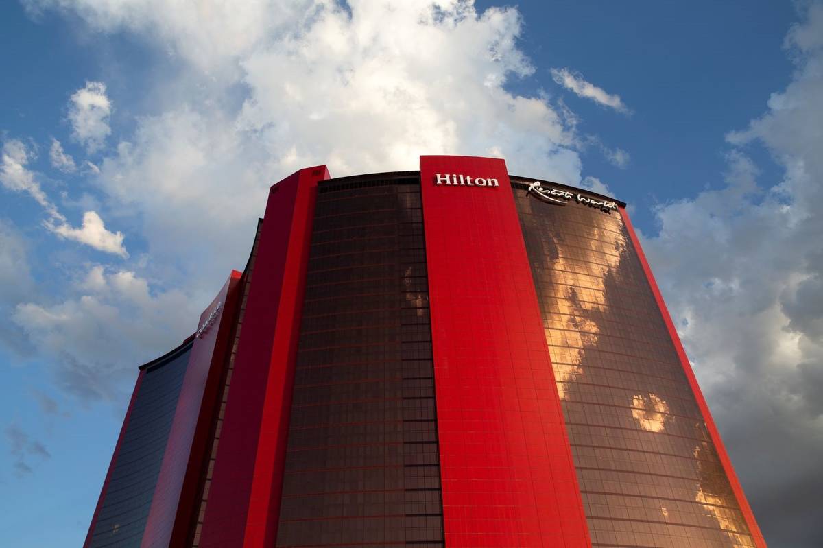 Resorts World Las Vegas is seen on Thursday, June 24, 2021, in Las Vegas. (Ellen Schmidt/Las Ve ...