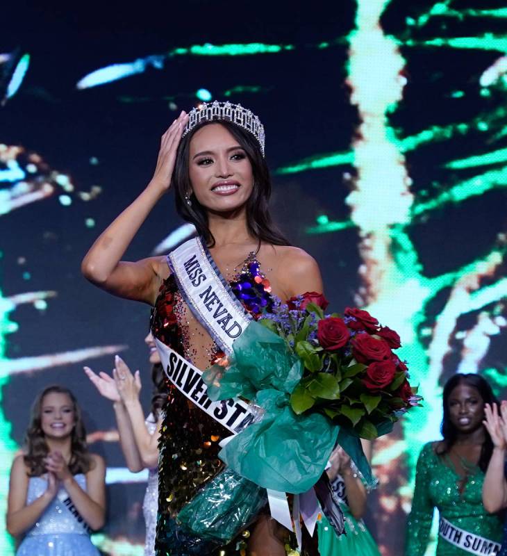 Kataluna Enriquez is the first transgender woman to win the title of Miss Nevada USA. (Marissa ...