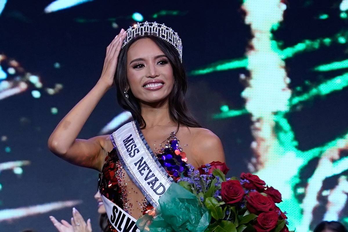 Kataluna Enriquez is the first transgender woman to win the title of Miss Nevada USA. (Marissa ...