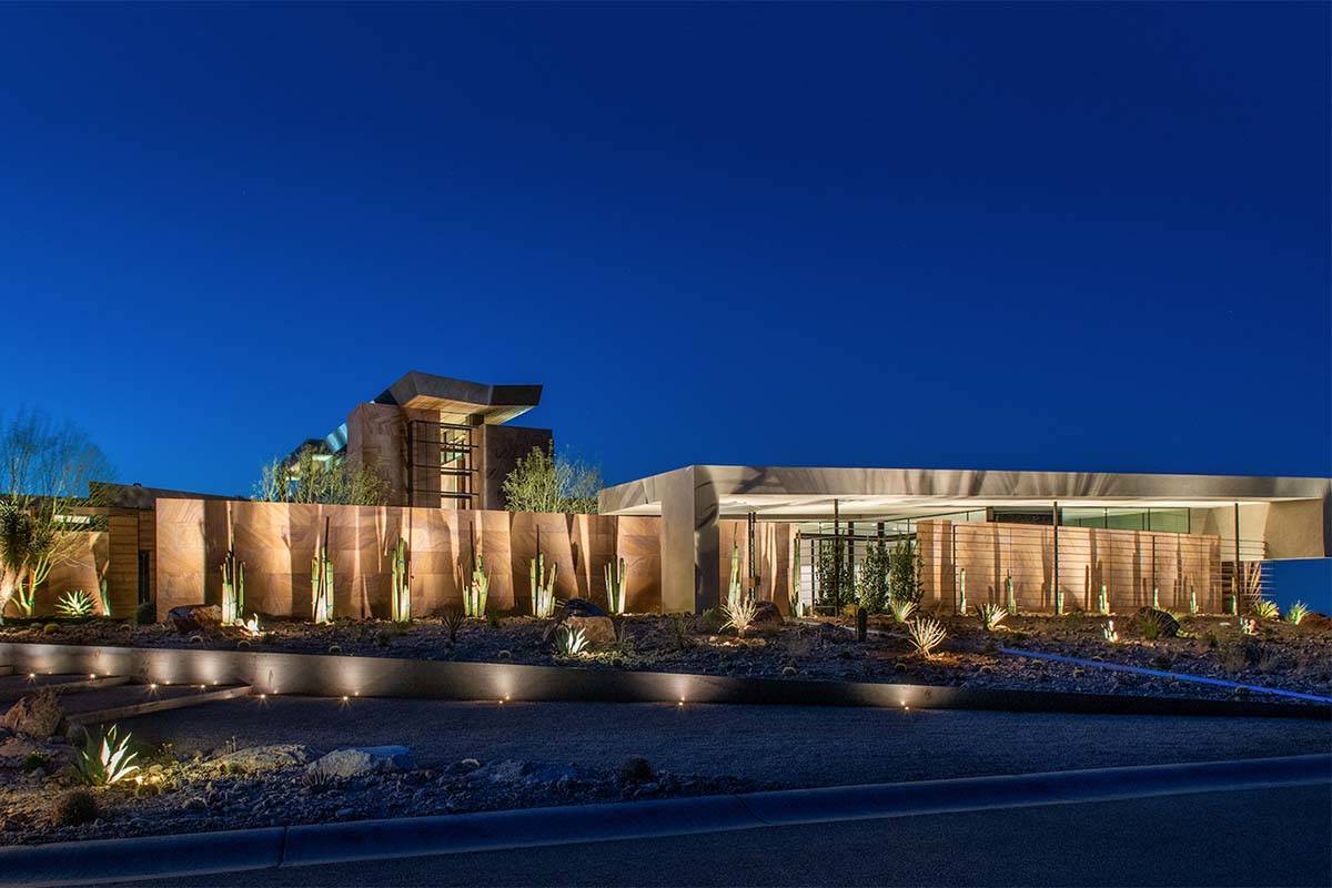 A luxury home built on spec in MacDonald Highlands in Henderson has sold for $25 million. (Blu ...