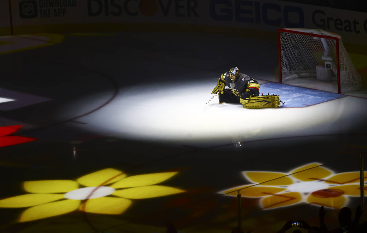 Golden Knights' Marc-Andre Fleury wins 2020-21 Vezina Trophy