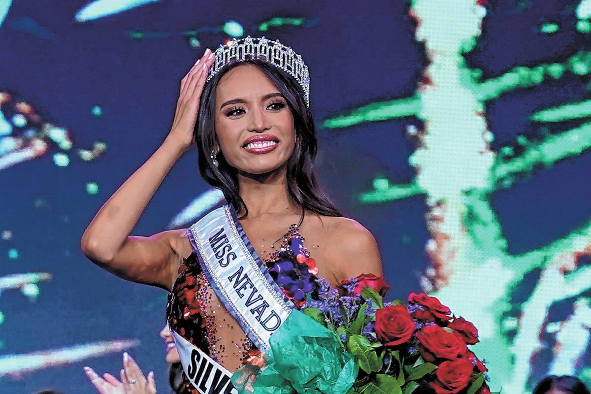 Kataluna Enriquez is the first transgender woman to win the title of Miss Nevada USA. (Marissa ...