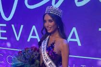 Kataluna Enriquez is the first transgender woman to win the title of Miss Nevada USA. (Marissa ...