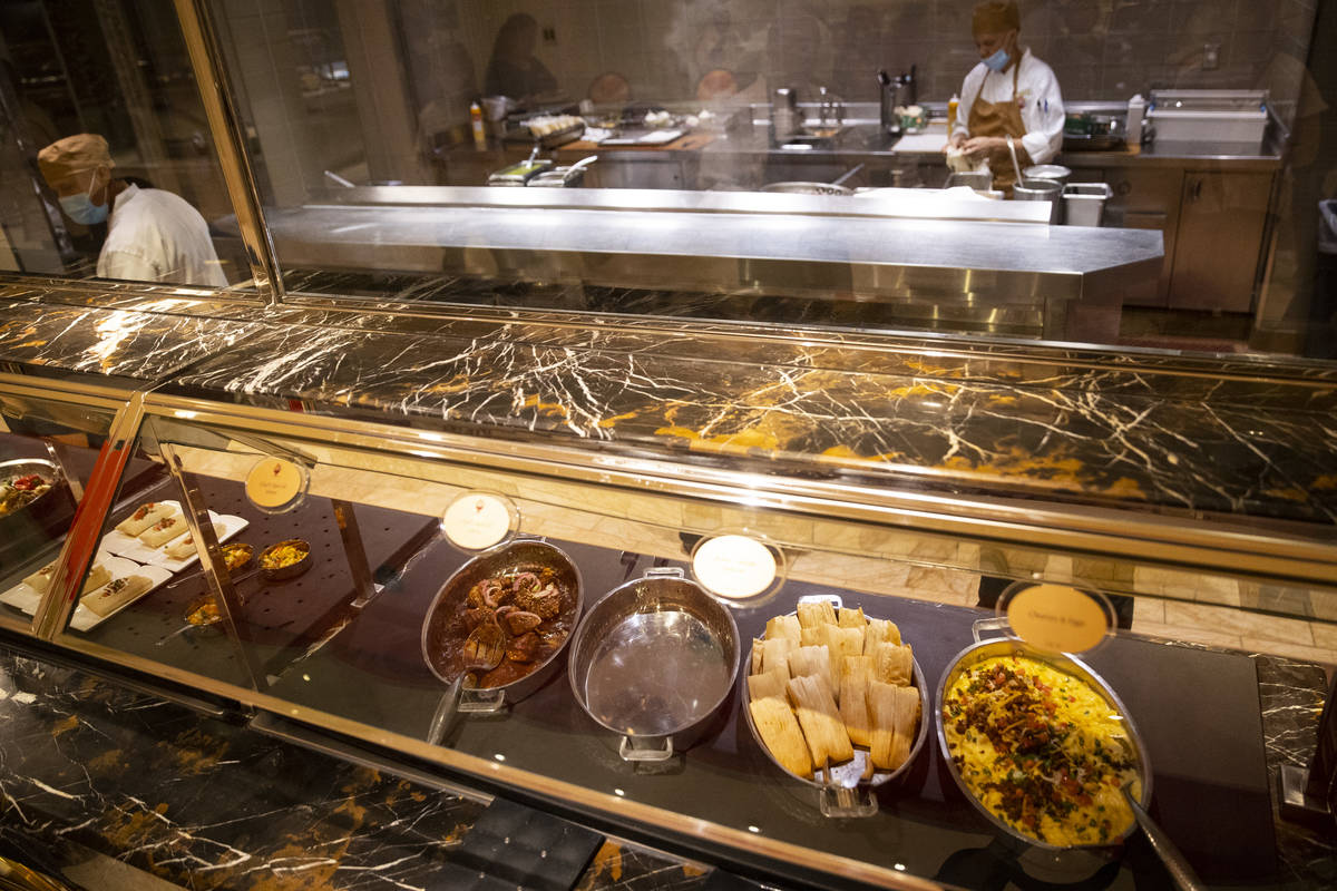 Wynn Buffet reopens lighter and brighter, its food more diverse | Las Vegas  Review-Journal