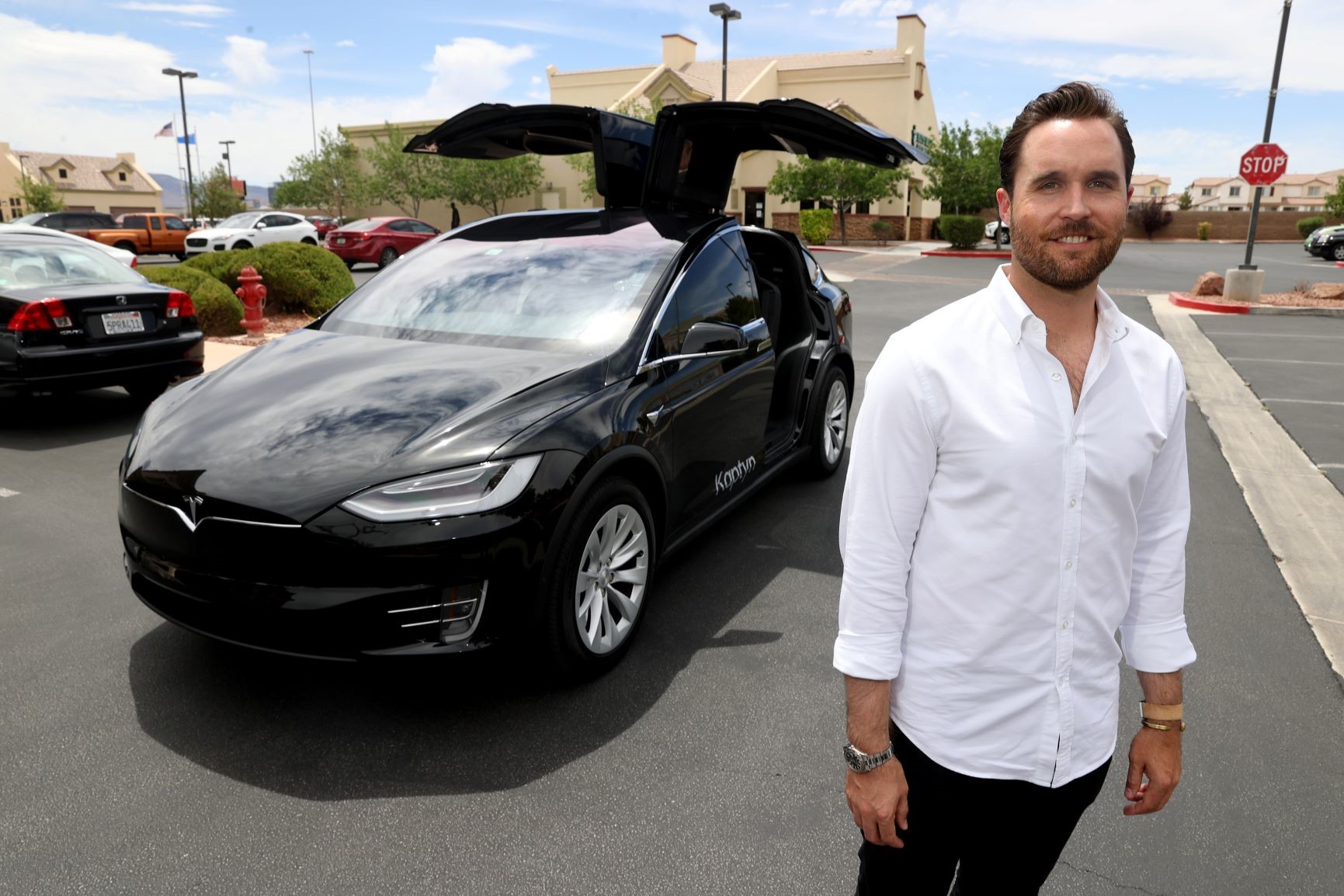 Kaptyn expands Las Vegas Teslabased transportation service Road Warrior News News Columns