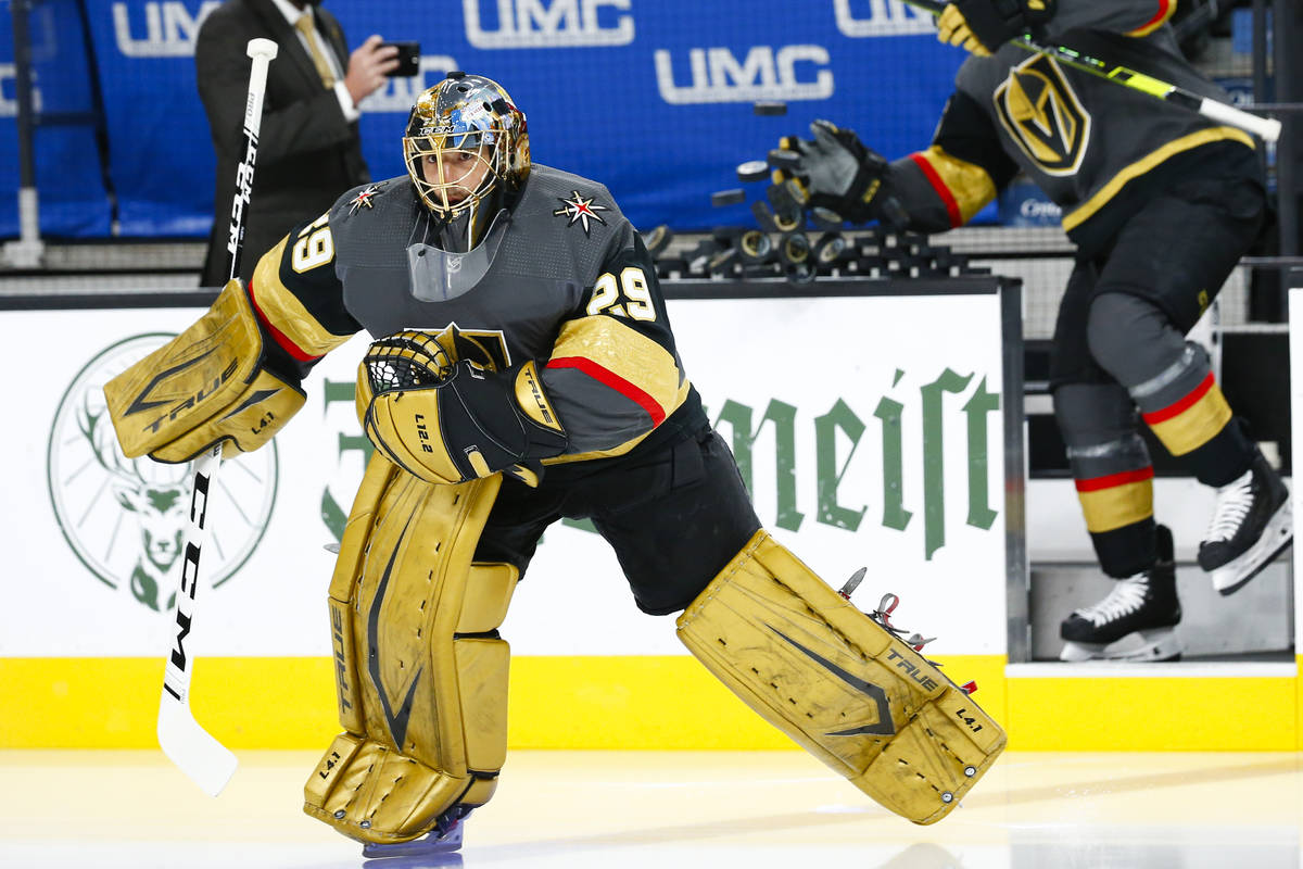 Former VGK goalie Marc-Andre Fleury decides to play for Chicago Blackhawks  this season