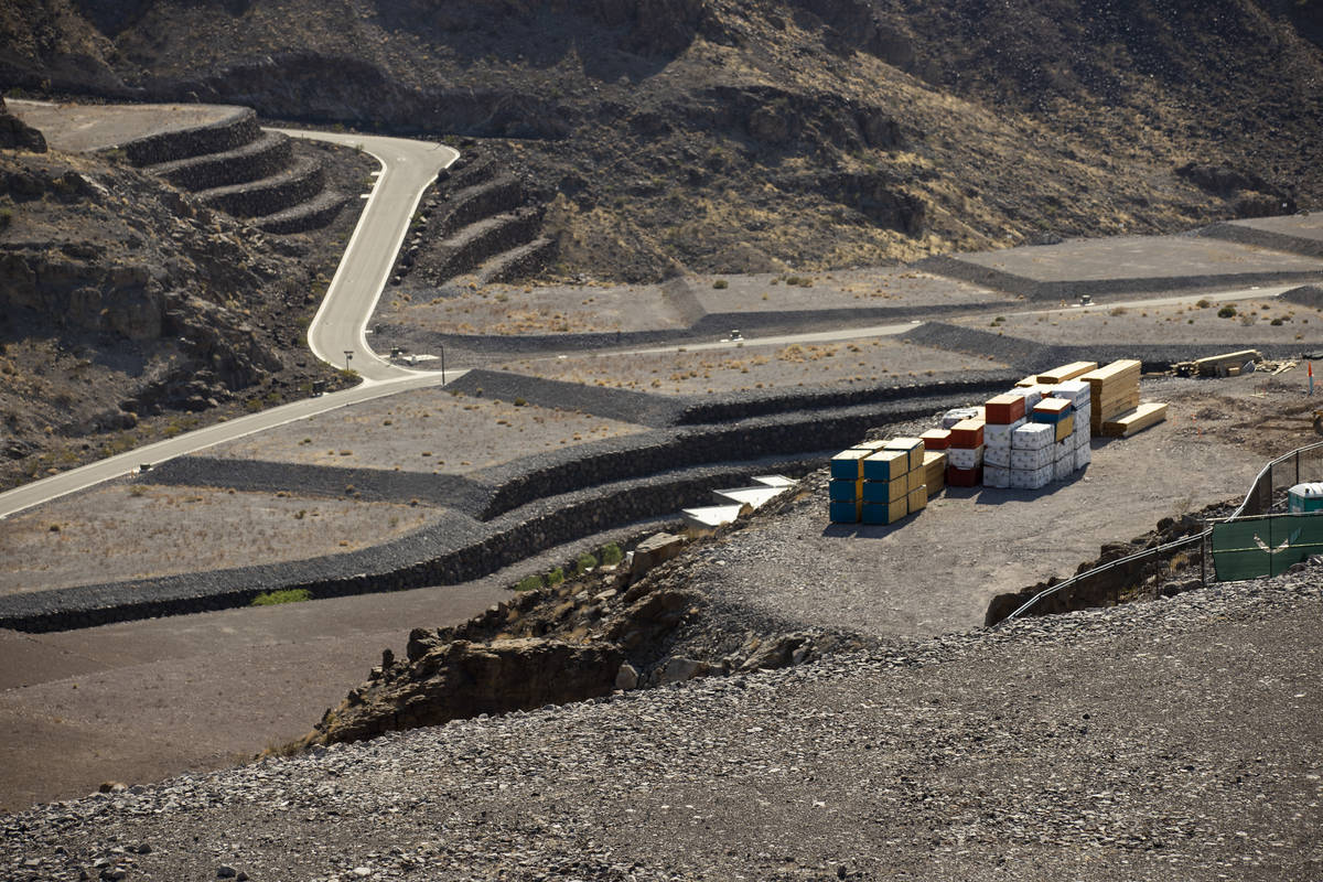 The Ascaya luxury community in Henderson, Thursday, July 1, 2021. (Erik Verduzco / Las Vegas Re ...