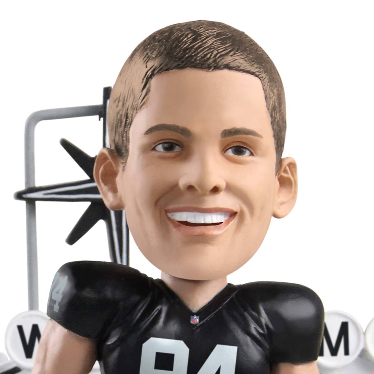 FOCO unveiled a new bobblehead Friday featuring the Raiders' defensive end in his gameday best ...