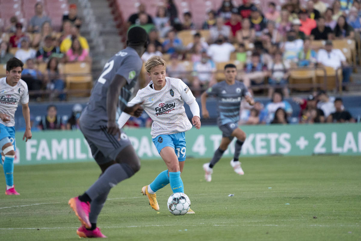 LAFC midfielder Bryce Duke was a standout in the Lights lineup on loan early in the season. He ...