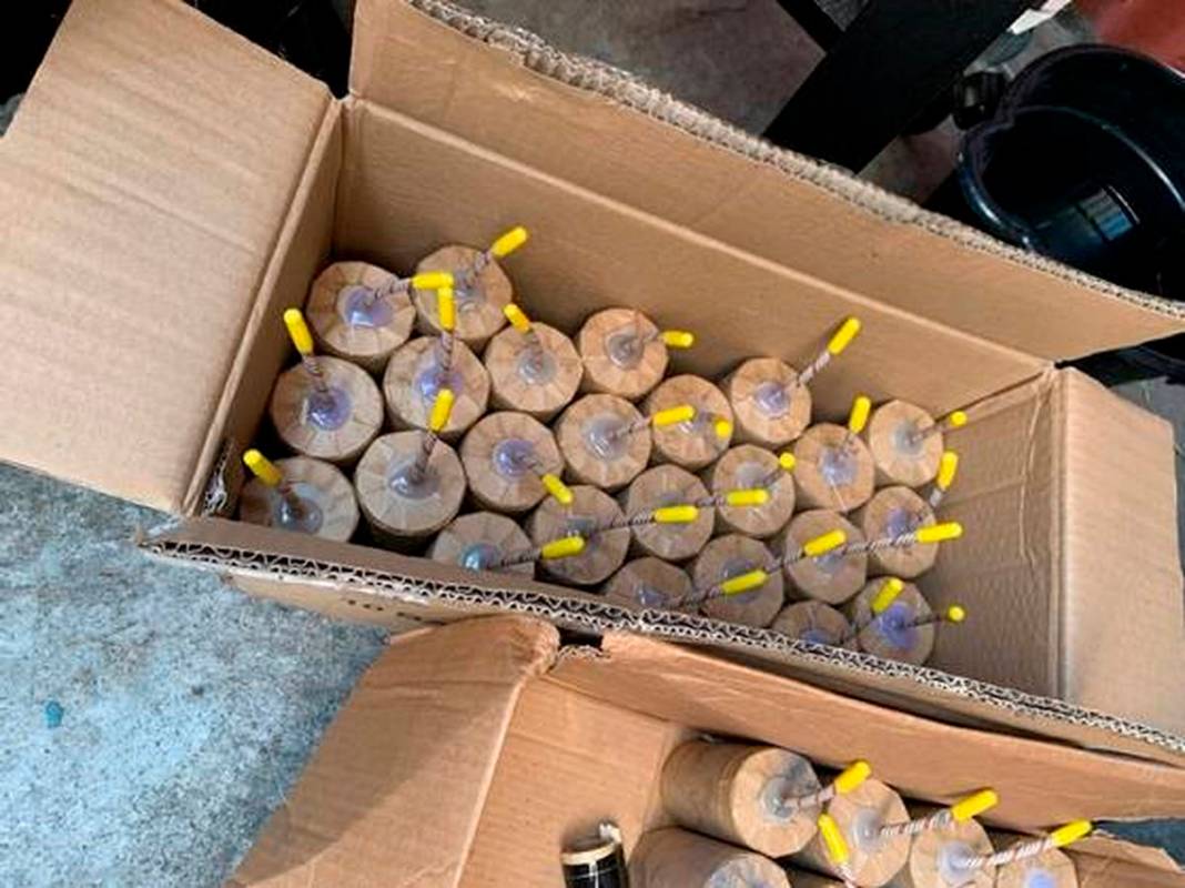 This July 2021 photo released by the ATF/United States Attorney's Office Central District of Ca ...
