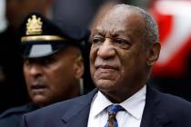 FILE - In this Sept. 24, 2018 file photo Bill Cosby arrives for his sentencing hearing at the M ...