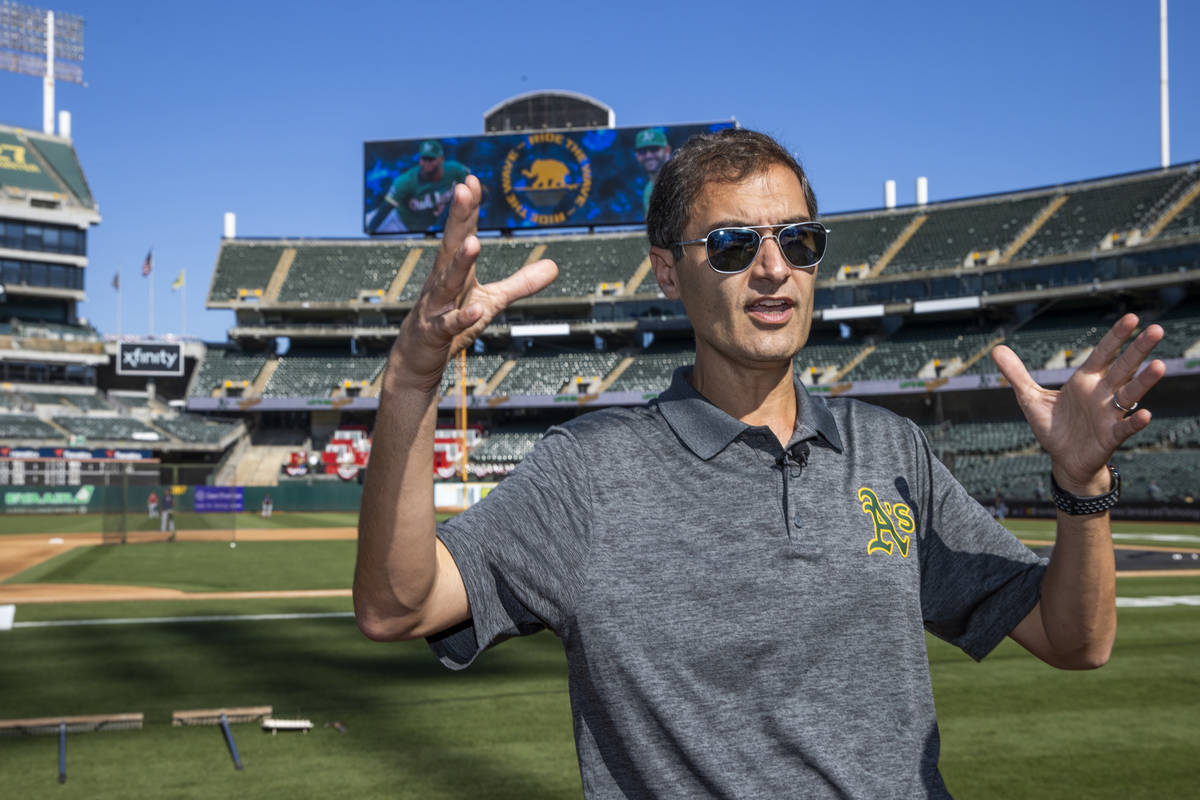 Oakland A's President Dave Kaval talks about the current state of the team, location and future ...
